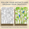 RYVE Coloring Book for Adults Relaxation - Beautiful Designs to Promote Mindfulness & Relaxation - Adult Coloring Book for Women & Men, Anxiety and Stress Relief Gifts for Women, Flower Designs - Forever Consciousness