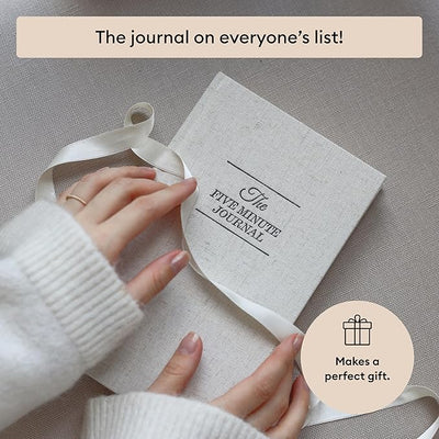 Intelligent Change The Five Minute Journal - Original Daily Gratitude Journal 2025 for Happiness, Mindfulness & Reflection - Daily Affirmations - Undated Planner Gifts for Women & Men - Forever Consciousness