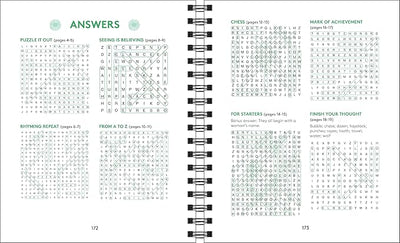 Brain Games - Everyday Mindfulness Word Search (White) Spiral - bound – December 1, 2018 - Forever Consciousness
